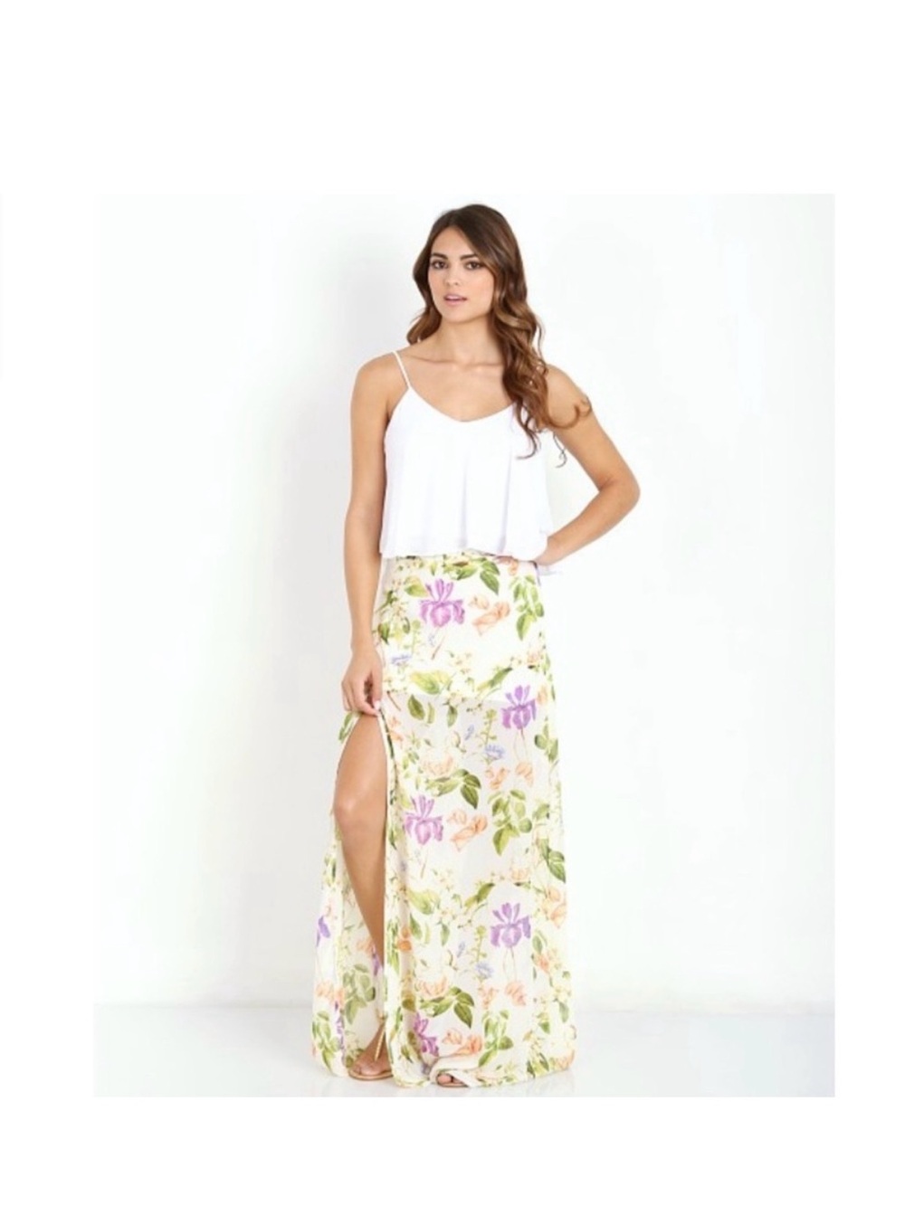 Show Me Your Mumu Mick Floral Maxi Skirt